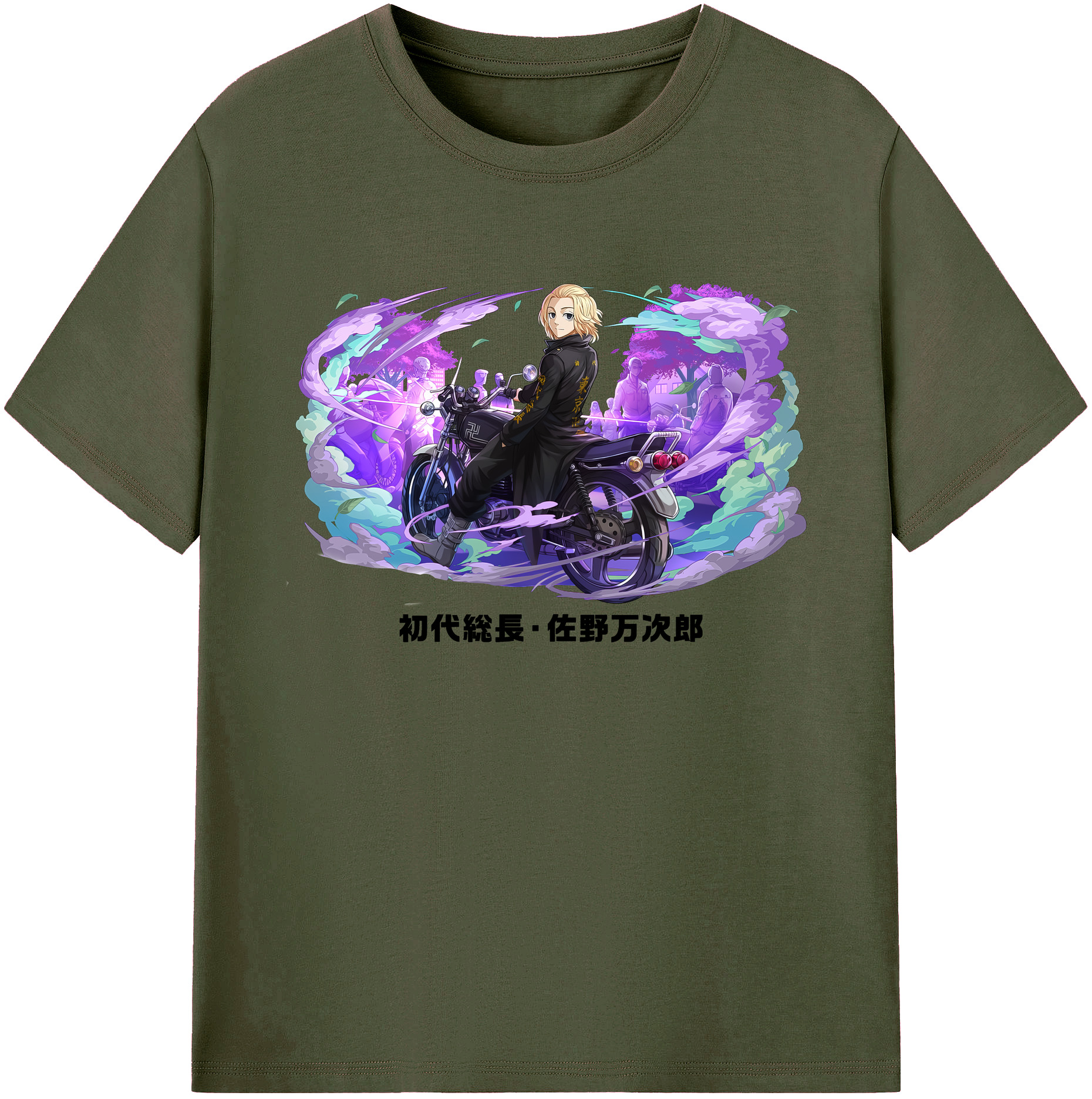 （画像用） 東京リベンジャーズ Tokyo Revengers 綿100％ メンズ半袖Tシャツ｜肌触りやわらか＆通気性